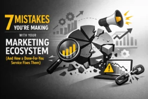 7 Mistakes You’re Making with Your Marketing Ecosystem (And How a Done-For-You Service Fixes Them)