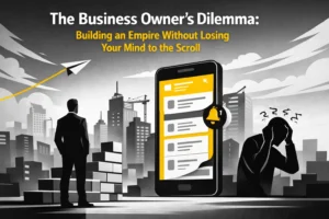 The Business Owner’s Dilemma: Building an Empire Without Losing Your Mind to the Scroll