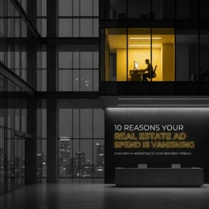 10 Reasons Your Real Estate Ad Spend is Vanishing (And Why AI Marketing is Your New Best Friend)