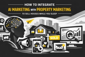 How to Integrate AI Marketing with Property Marketing to Sell Houses While You Sleep
