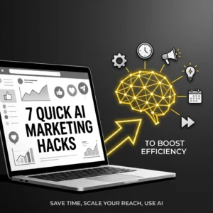 Stop Wasting Time on Manual Posting: Try These 7 Quick AI Marketing Hacks