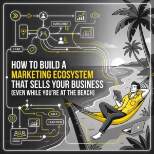 How to Build a Marketing Ecosystem That Sells Your Business (Even While You’re at the Beach)